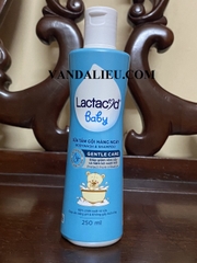 LACTACYD BABY SỮA TẮM GỘI HÀNG NGÀY BODYWASH & SHAMPOO GENTLE CARE - GIÚP GIẢM RÔM SẢY VÀ HĂM KẼ VƯỢT TRÔI 250ML