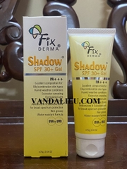 FIXDERMA SHADOW SPF 30+ 75G. KEM CHỐNG NẮNG VÀ GIỮ ẨM.