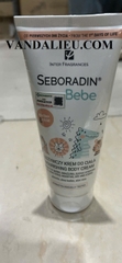SEBORADIN BEBE NOURISHING BODY CREAM 200ML. KEM DƯỠNG ẨM LÀM DỊU CHO DA KHÔ VÀ NGỨA. DUNG CHO TRẺ TỪ 1 NGÀY TUỔI