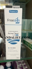 FREESKIN ACNE CLEAR BODY MIST 80G. XỊT NGỪA MỤN NGOÀI DA, GIẢM TÌNH TRẠNG VIÊM DA, VIÊM NANG LÔNG..