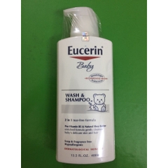 SỮA TẮM GỘI TOÀN THÂN CHO EM BÉ EUCERIN BABY WASH & SHAMPOO 400ML