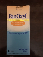 DUNG DỊCH LÀM SẠCH DA PANOXYL SOAP FREE CLEANSER 60ML.
