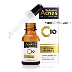 ACNES C 10.DUNG DỊCH LÀM MỜ SẸO VÀ VẾT THÂM 15ML