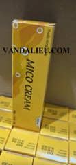 MICO CREAM 15G. MICONAZOL 2%. ĐIỀU TRỊ DA BỊ NHIỄM NẤM, NHIỄM KHUẨN