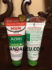 ACNES CREAMY WASH - KEM RỬA MẶT NGĂN NGỪA MỤN 50G