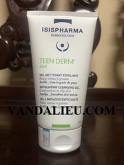 ISIS PHARMA TEEN DERM GEL 150ML SỮA RỬA MẶT GIẢM NHỜN VÀ NGĂN NGỪA MỤN