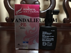 CHAI XỊT RỤNG TÓC MINOXYL SOLUTION 3% 60ML