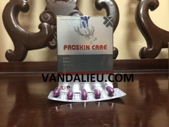 PROSKIN CARE ( HỘP/60 VIÊN). HẠN CHẾ QUÁ TRÌNH LÃO HÓA, LÀM ĐẸP DA, GIẢM NÁM, NGĂN NGỪA RỤNG TÓC, GÃY MÓNG TAY, CHÂN.