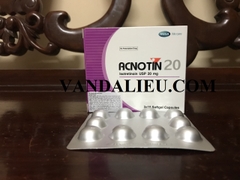 ACNOTIN 20MG (H/30) ĐIỀU TRỊ MỤN TRỨNG CÁ NẶNG