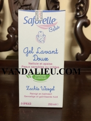 SAFORELLE BEBE GENTLE CLEANSING GEL 250ML . GEL TẮM HÀNG NGÀY DÙNG ĐỂ LÀM SẠCH CHO DA NHẠY CẢM CỦA TRẺ SƠ SINH VÀ TRẺ NHỎ