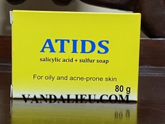 ATIDS 80G. XÀ PHÒNG Y KHOA, ĐIỀU TRỊ TRỨNG CÁ, DA DẦU, NẤM...