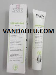 SVR SEBIACLEAR ACTIVE 40ML. KEM LÀM GIẢM MỤN VÀ GIÚP LOẠI BỎ DẦU CHO DA.