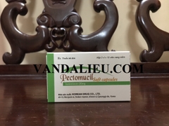 PECTOMUCIL CAP. 20MG ĐIỀU TRỊ TRỨNG CÁ VIÊM VÀ TRỨNG CÁ NANG BỌC.