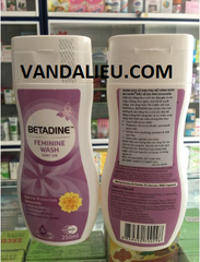 BETADINE FEMININE WASH 250ML. DUNG DỊCH VỆ SINH PHỤ NỮ HÀNG NGÀY. BẢO VỆ DỊU NHẸ.