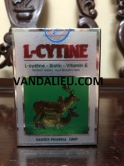 VIÊN UỐNG L-CYTINE SANTEX PHARMA ( HỘP 60 VIÊN )