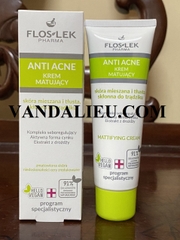FLOSLEK MATTIFYING CREAM 50ML. KEM KIỂM SOÁT DẦU VÀ ĐIỀU TIẾT NHỜN.