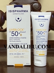 ISIS PHARMA UVEBLOCK SPF 50+ MENERAL CREAM 40ML KEM CHỐNG NẮNG DÀNH CHO DA THƯỜNG (MÀU NÂU)