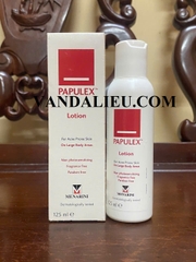PAPULEX LOTION 125ML. HỖ TRỢ ĐIỀU TRỊ MỤN LƯNG VÀ NGỰC HIỆU QUẢ.
