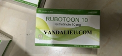 RUBOTOON 10 (H/30). ISOTRETINOIN 10MG. ĐIỀU TRỊ MỤN TRỨNG CÁ NẶNG.