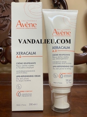 AVENE XERACALM A.D CREAM 200ML. KEM DƯỠNG ẨM CHO DA KHÔ NGỨA.