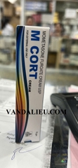 M CORT CREAM 15G. MOMETASONE FUROATE. THUỐC BÔI ĐIỀU TRỊ NGỨA, VIÊM DA DỊ ỨNG, VẨY NẾN...