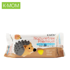 Khăn ướt cao cấp K-Mom Hàn Quốc vân nổi (100c) K-MOM Wet Tissue_Premium_Sticker