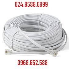 Dây line điện thoại 4 lõi dẹt mềm, dây cáp điện thoại 4 lõi dẹt