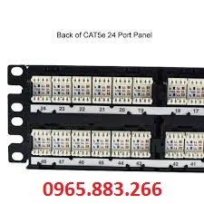 PatchPanel COMMSCOPEcat5e,   COMMSCOPE Cat 5e Patch Panel Unshielded 24 Port