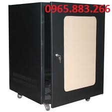 Tủ mạng 15U sâu 600, tủ rack 15U D600 có bánh xe, tủ rách 15U treo tường