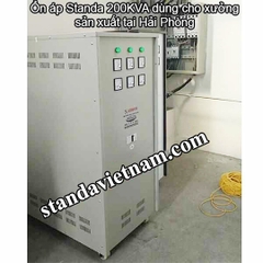 Lắp đặt ổn áp Standa 200kva 3 pha tại Hải Phòng