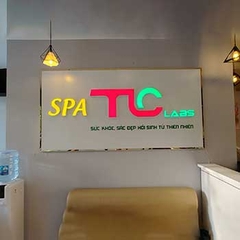 Biển quảng cáo spa chăm sóc da dùng trong nhà tại Cầu Giấy