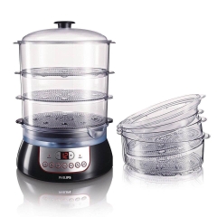 NỒI HẤP 3 TẦNG PHILIPS HD9140/91