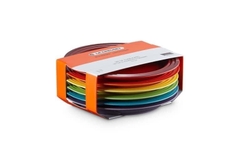 SET 6 ĐĨA LE CREUSET CẦU VỒNG 22cm