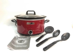 NỒI NẤU CHẬM CROCKPOT 3,5L mầu đỏ