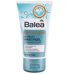 Sữa rửa mặt trị mụn Balea soft and clear olfreis
