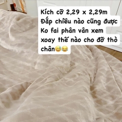 CHĂN LÔNG CỪU MONTE JARDIN NỘI ĐỊA MỸ