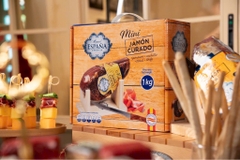 ĐÙI HEO MUỐI MINI ESPANA 1KG RÚT XƯƠNG HEO TRẮNG