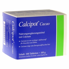 Viên caxi - Calcipot dạng nhai vị cacao