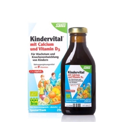 Siro bổ sung canxi hữu cơ  Kindervital cho bea từ 2 tuổi