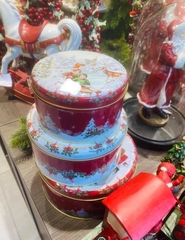 SET 3 HỘP THIẾC ĐỰNG BÁNH - TRÀ VILLEROY BOCH