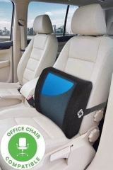 🇩🇪 Gối tựa lưng cao cấp Samsonite Cooling Gel – Vừa êm, vừa mát, ngồi là thích mê! 🥰