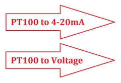 Hướng dẫn chuyển đổi tín hiệu cảm biến PT100 và K-type sang tín hiệu dòng điện và điện áp