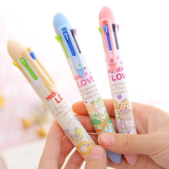Bút bi 7 trong 1 nhiều màu đa chức năng