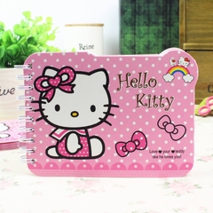Sổ tay Hello Kitty màu hồng dễ thương