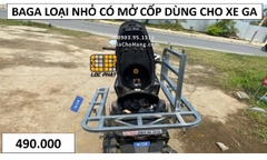 Giá chở hàng có nắp mở đổ xăng tiện lợi, loại nhỏ 50x56cm Lộc Phát
