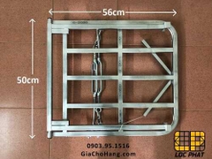 Baga 50x56cm, Giá chở hàng xe máy Lộc Phát loại ĐA NĂNG dùng mọi loại xe