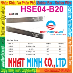 HSE04 - B20 solder bar