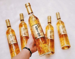 Rượu mơ vẩy vàng Kikkoman 500ml Nhật Bản