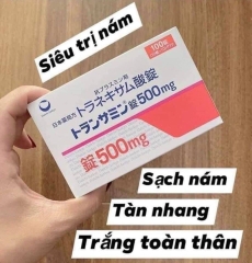 Transamin 500mg dạng viên uống làm trắng da, trị nám