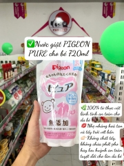 Nước giặt Pigeon Pure cho bé 720ml (dạng túi)